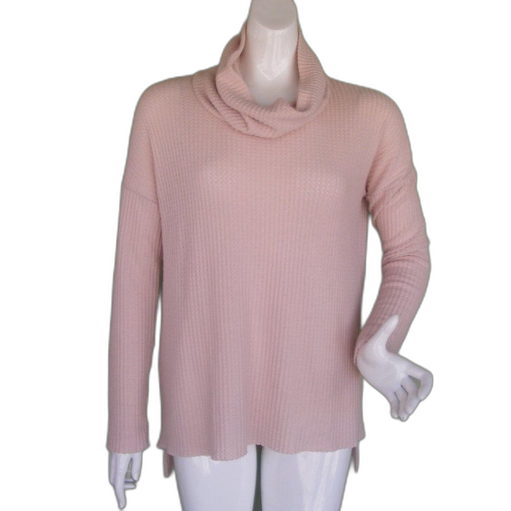 BP Waffle knit sweater, S, Cowlneck, Soft, Long sleeve, Longer back, Nordstrom